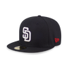 SAN DIEGO PADRES COOPERSTOWN 59FIFTY PACK-HALLOWEEN PARADE BLACK 59FIFTY CAP