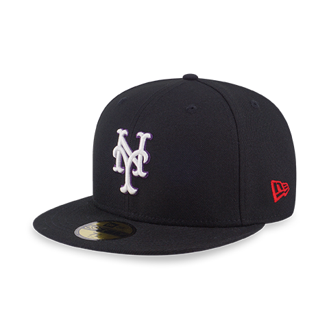 NEW YORK METS COOPERSTOWN 59FIFTY PACK-HALLOWEEN PARADE BLACK 59FIFTY CAP