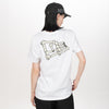 NEW ERA BROKEN WORLD-BONES WHITE SHORT SLEEVE T-SHIRT