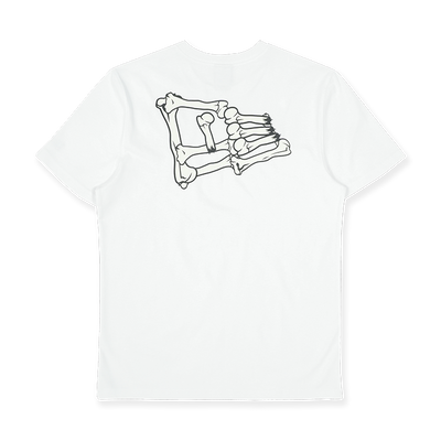 NEW ERA BROKEN WORLD-BONES WHITE SHORT SLEEVE T-SHIRT