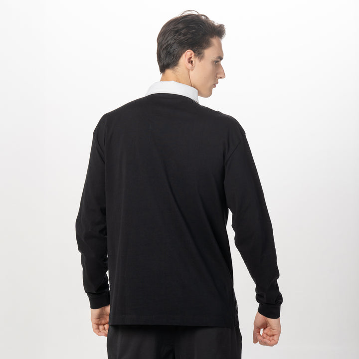 NEW ERA BASIC BLACK RUGBY SHIRT – New Era Hong Kong