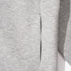 NEW ERA TECH AIR FLEECE GRAY ZIP FRONT HOODIE