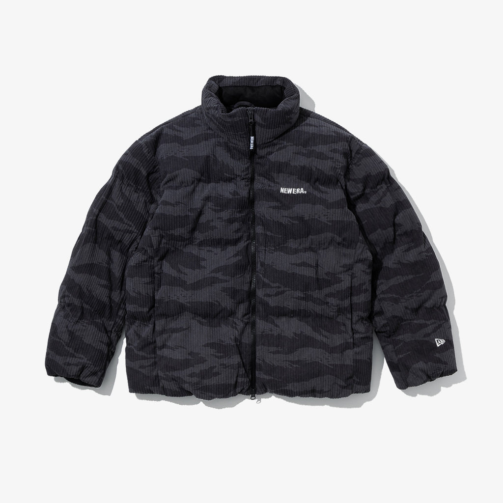 NEW ERA CORDUROY BLACK CAMO PUFFER DOWN JACKET – New Era Hong Kong