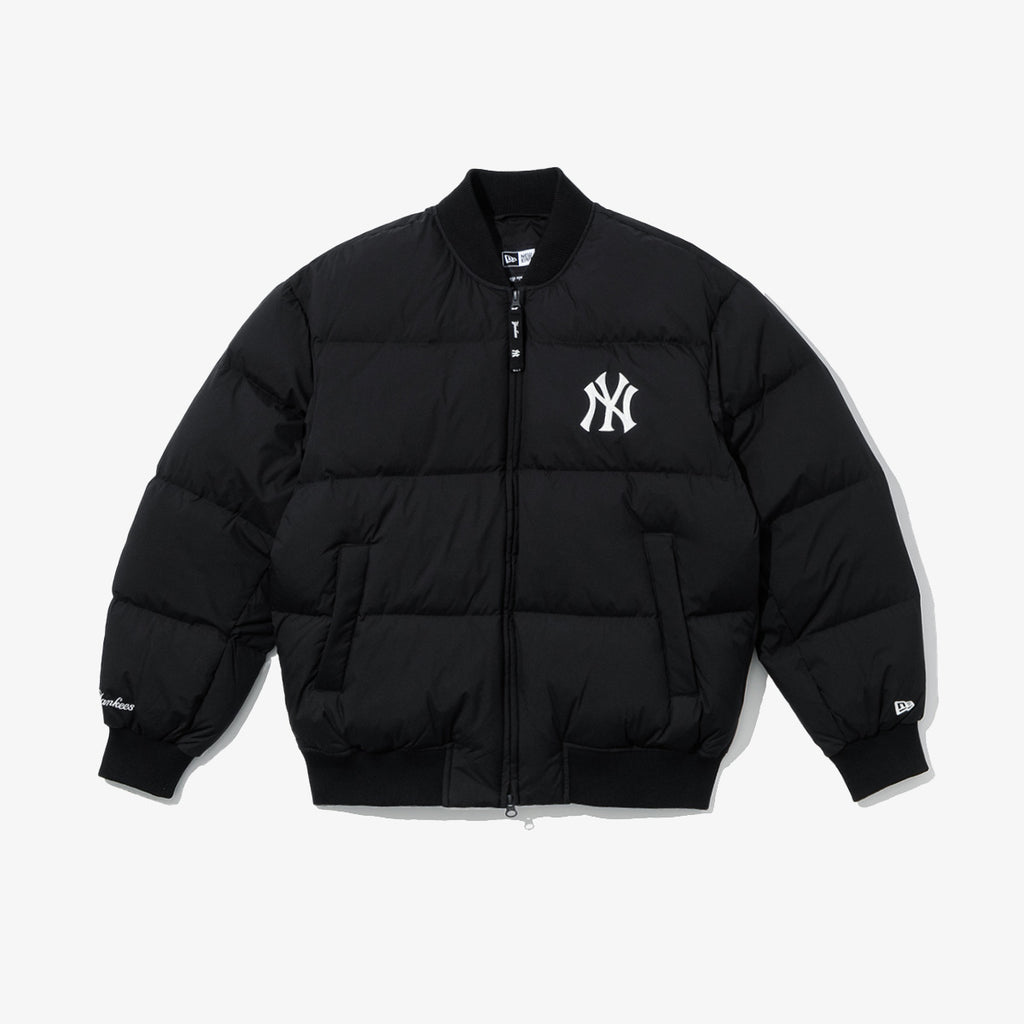 FIDES NEW ERA PUFF JACKET ブラック　新品 MLB New York Yankees Nylon Puffer Jacket | NEC UK