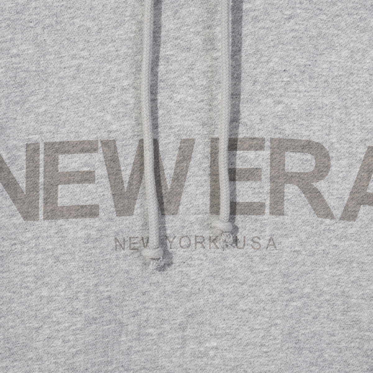 NEW ERA ESSENTIAL GRAY RELAXED HOODIE