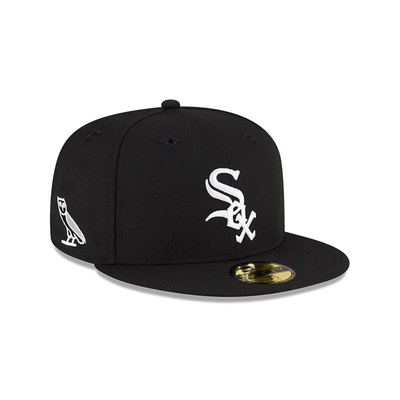 OVO® X MLB CHICAGO WHITE SOX BLACK NEW ERA 59FIFTY CAP