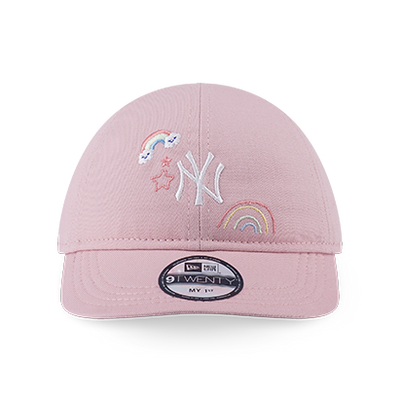 NEW YORK YANKEES KIDS MLB OUTDOOR PINK ROUGE MY1ST 9TWENTY CAP
