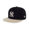 NEW YORK YANKEES CORDUROY BLACK 9FIFTY CAP