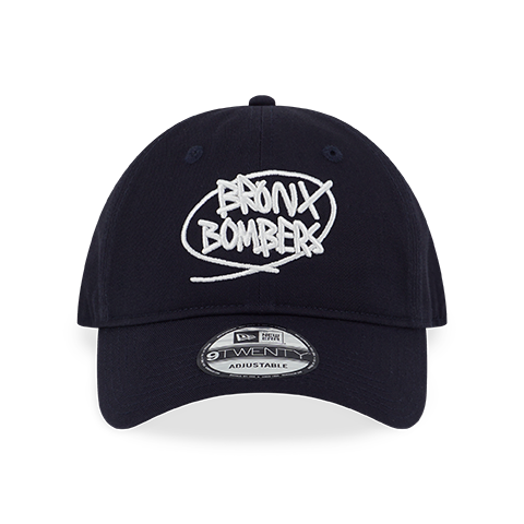 NEW YORK YANKEES BRONX BOMBERS SPEECH BUBBLES NAVY 9TWENTY CAP New Era Hong Kong