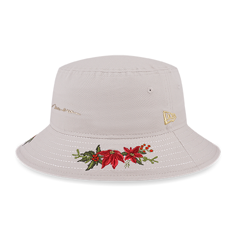 NEW ERA CHRISTMAS FLORAL STONE BUCKET 01 CAP