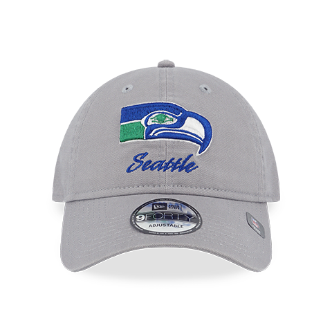 SEATTLE SEAHAWKS NFL CANVAS WASH GRAY 9FORTY UNST CAP New Era Hong Kong