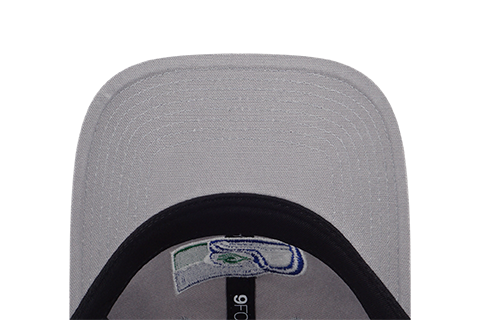 SEATTLE SEAHAWKS NFL CANVAS WASH GRAY 9FORTY UNST CAP