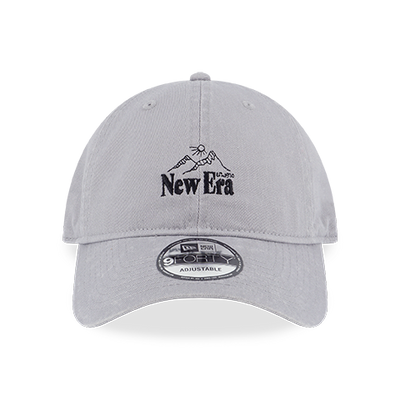 NEW ERA MOUNTAIN LOGO GRAY 9FORTY UNST CAP