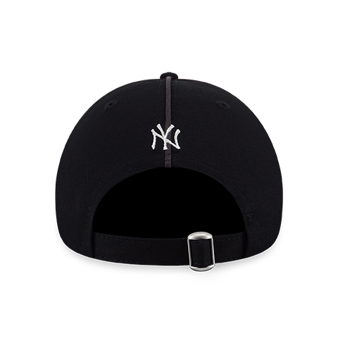 NEW YORK YANKEES PIPING BLACK 9FORTY CAP