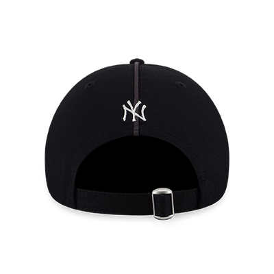 NEW YORK YANKEES PIPING BLACK 9FORTY CAP