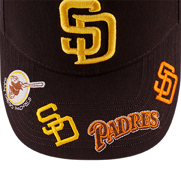 SAN DIEGO PADRES MLB VISOR HIT BURNT 9FORTY CAP