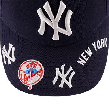 NEW YORK YANKEES MLB VISOR HIT NAVY 9FORTY CAP