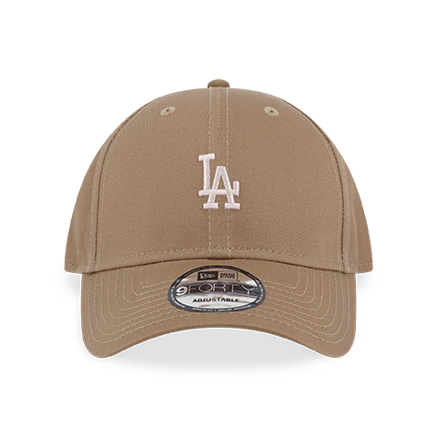 LOS ANGELES DODGERS COLOR STORY MINI MLB LOGO KHAKI 9FORTY CAP