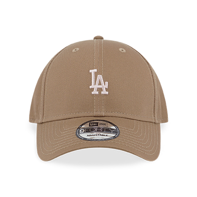 LOS ANGELES DODGERS COLOR STORY MINI MLB LOGO KHAKI 9FORTY CAP