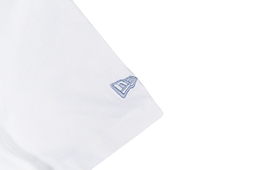 LOS ANGELES DODGERS MLB WASH CHECKER WHITE POCKET SHORT SLEEVE T-SHIRT