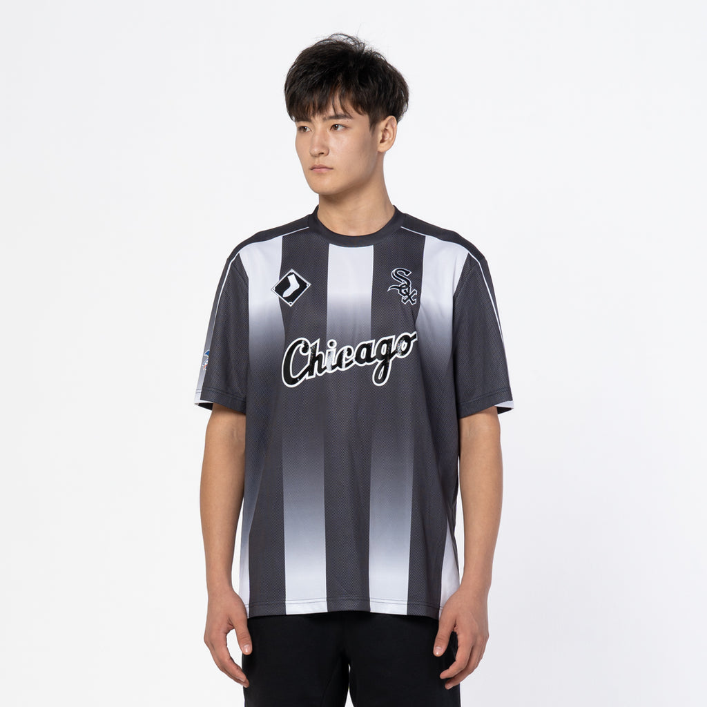CHICAGO WHITE SOX MLB SOCCER BLACK / WHITE STRIPED SOCCER