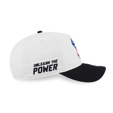 NEW ERA X POWER RANGERS MIGHTY MORPHIN POWER RANGERS WHITE AND BLACK 9FORTY AF CAP