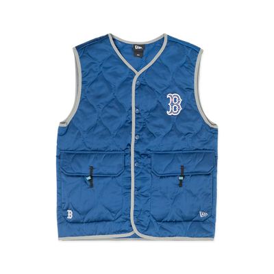 BOSTON RED SOX NAVY PADDED VEST JACKET