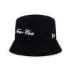 NEW ERA BASIC BLACK AND WHITE KIDS REVERSIBLE BUCKET 01