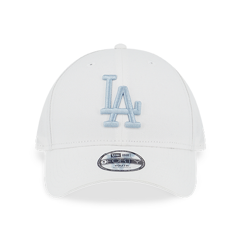 LOS ANGELES DODGERS COLOR ERA WHITE KIDS 9FORTY CAP
