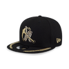 NEW ERA SAILOR CLUB - GOLD LOGO BLACK 9FIFTY CAP