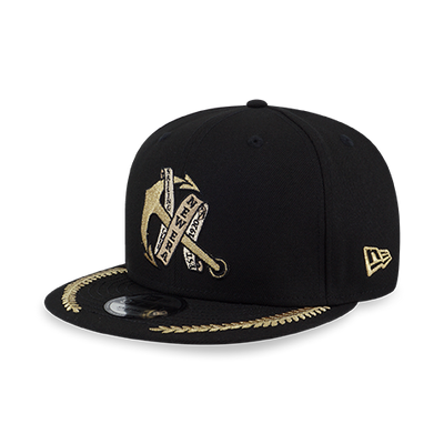 NEW ERA SAILOR CLUB - GOLD LOGO BLACK 9FIFTY CAP