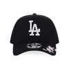LOS ANGELES DODGERS SAKURA BLACK 9FORTY AF TRUCKER CAP