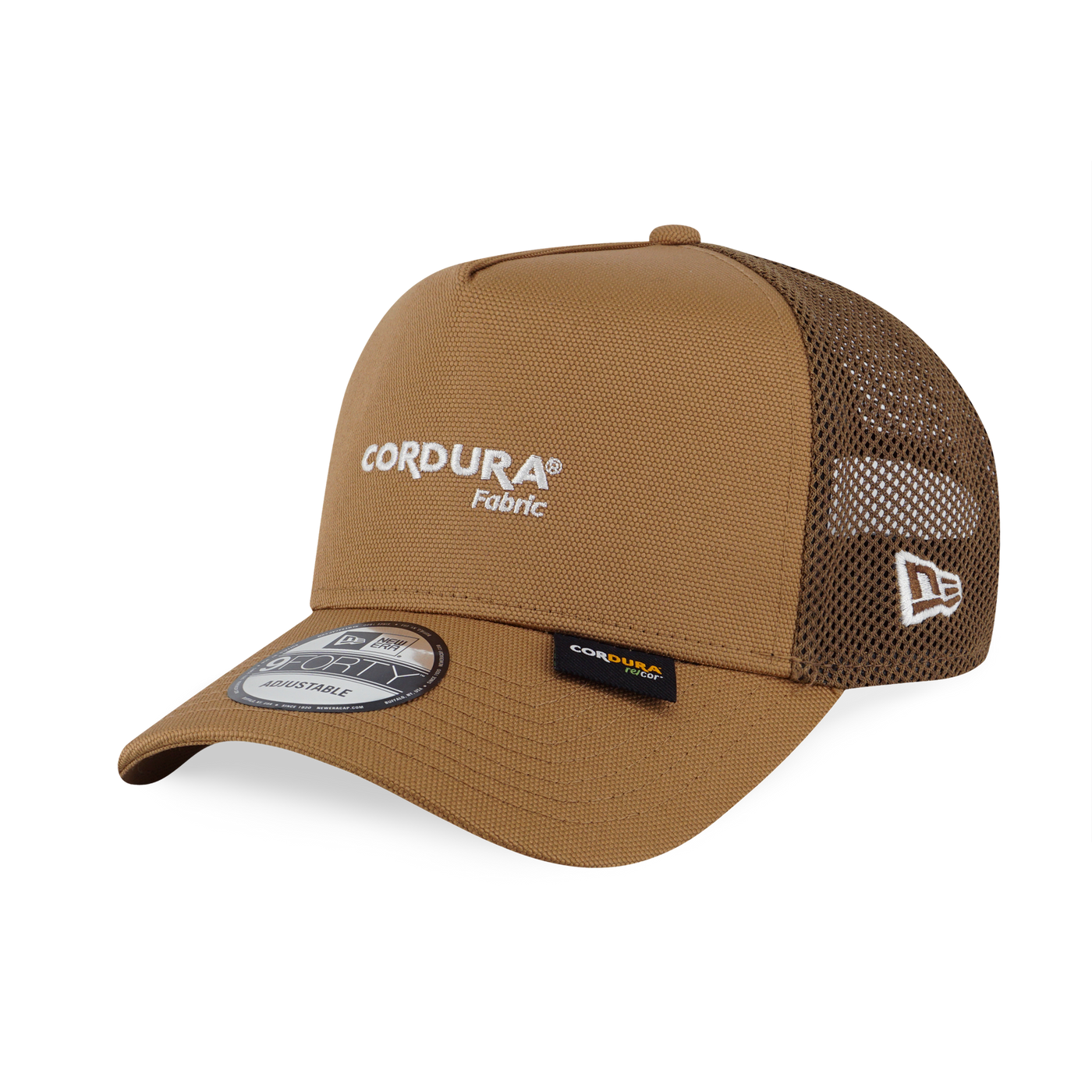 NEW ERA EARTH DAY - CORDURA RE/COR CAMEL SUEDE 9FORTY AF TRUCKER CAP