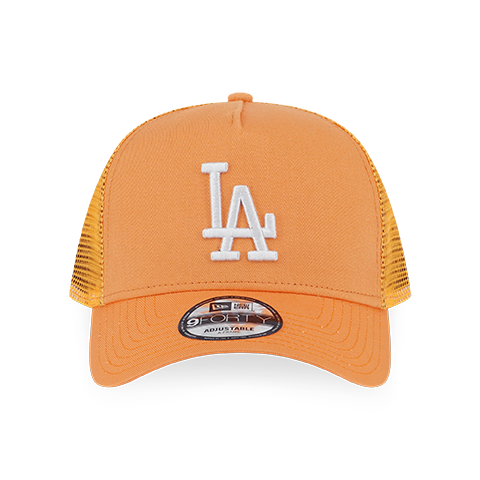 LOS ANGELES DODGERS COLOR ERA ORANGE GLAZE 9FORTY AF TRUCKER CAP