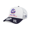 NEW YORK YANKEES PARTY VIBE - MLB DONUT NAVY VISOR WHITE 9FORTY AF TRUCKER CAP