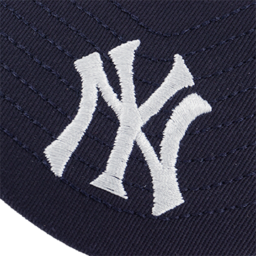 NEW YORK YANKEES PARTY VIBE - MLB DONUT NAVY VISOR WHITE 9FORTY AF TRUCKER CAP