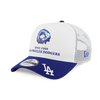 LOS ANGELES DODGERS PARTY VIBE - MLB DONUT DARK ROYAL VISOR WHITE  9FORTY AF TRUCKER CAP