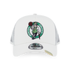 NBA BOSTON CELTICS VISOR CLIP WHITE 9FORTY AF TRUCKER CAP