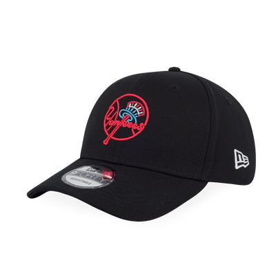 NEW YORK YANKEES PARTY VIBE - SUMMER NEON BLACK 9FORTY CAP