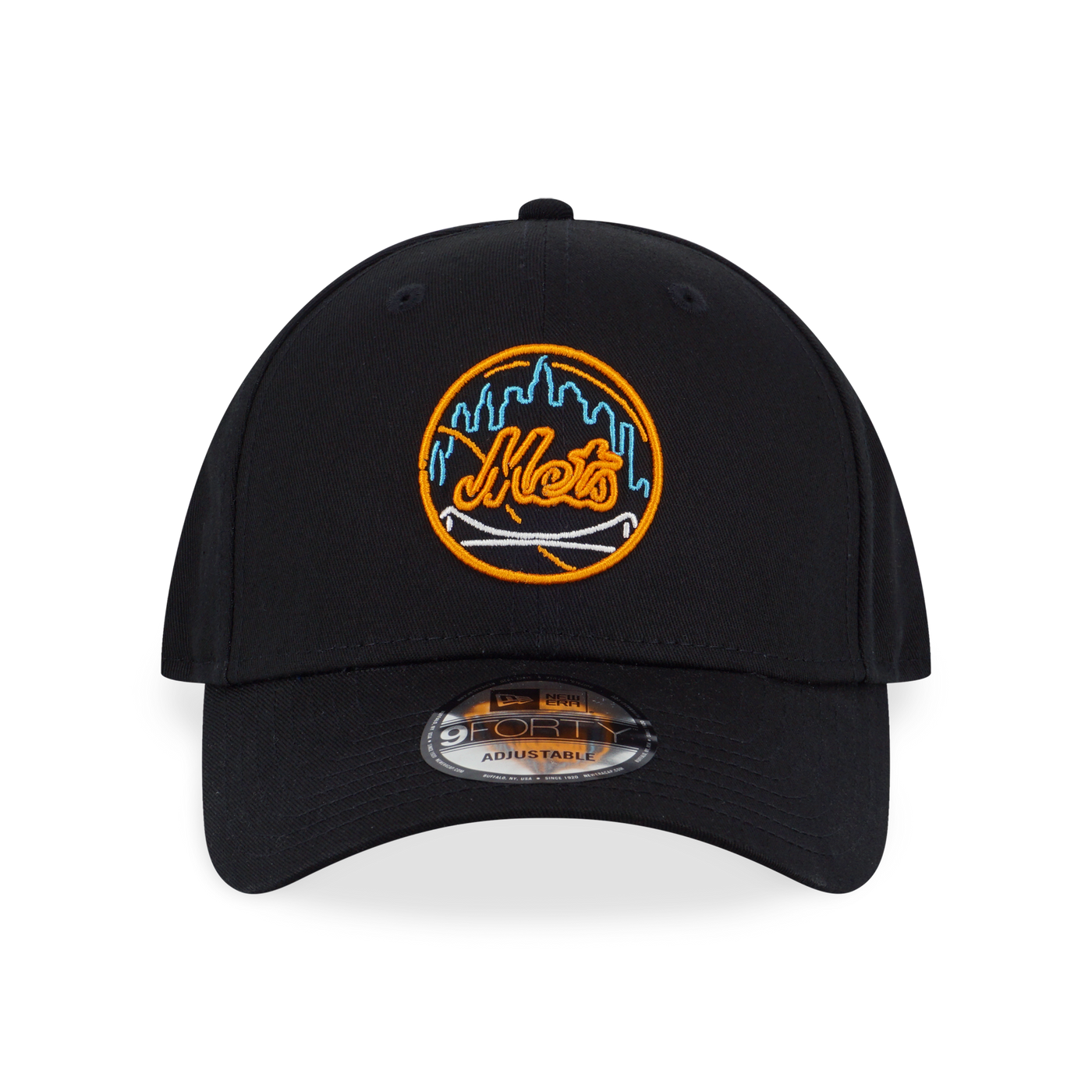 NEW YORK METS PARTY VIBE - SUMMER NEON BLACK 9FORTY CAP