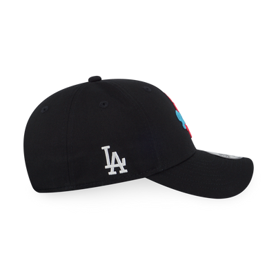 LOS ANGELES DODGERS PARTY VIBE - SUMMER NEON BLACK 9FORTY CAP