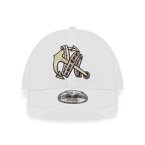 NEW ERA SAILOR CLUB - GOLD LOGO WHITE 9FORTY CAP