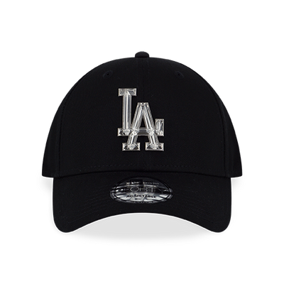 LOS ANGELES DODGERS MY VALENTINES - CRYSTAL BADGE BLACK 9FORTY CAP