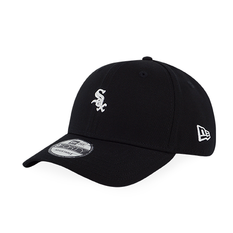 CHICAGO WHITE SOX COOPERSTOWN MLB STATE FLOWER BLACK 9FORTY CAP