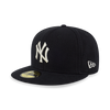 NEW YORK YANKEES SOFT NATURE - LINEN BLACK 59FIFTY CAP