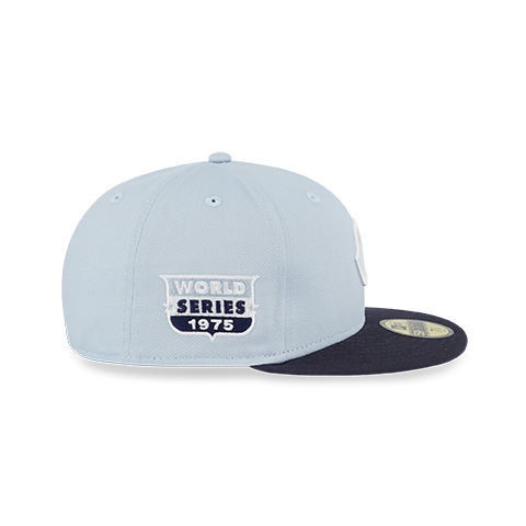 59FIFTY PACKS - SUMMER CINCINNATI REDS COOPERSTOWN NAVY VISOR SOFT BLU ...