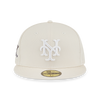 59FIFTY PACKS - COCONUT NEW YORK GIANTS COOPERSTOWN LIGHT CREAM 59FIFTY CAP