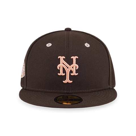 59FIFTY PACK - EASTER NEW YORK METS COOPERSTOWN BLUSH SKY UNDERVISOR WALNUT 59FIFTY CAP