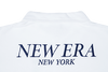 NEW ERA SPORTS CLUB - TENNIS WHITE TERRY CLOTH ZIP POLO SHIRT