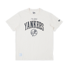 NEW YORK YANKEES ESSENTIAL LIGHT CREAM REGULAR SHORT SLEEVE T-SHIRT